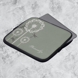 Funda para portátiles Green Dragonflies