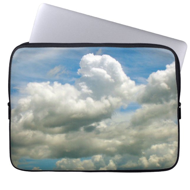 Funda para portátiles - Nubes de Cumulus (Frente)