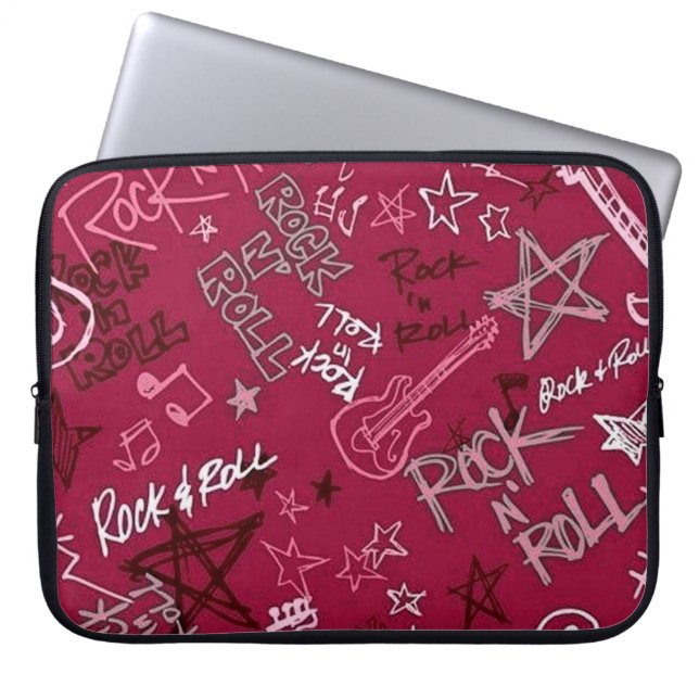 Funda para portátiles Red Star Rock Rock Rock (Frente)