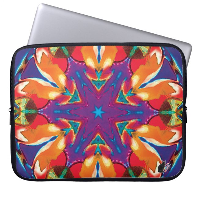 Funda para portátiles Reticule Kaleidoscope (Frente)