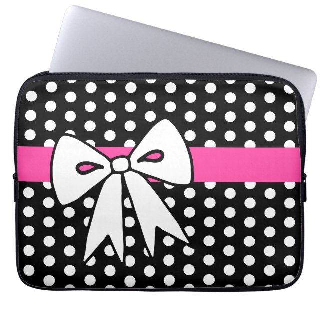 Funda para portátiles Retro Bow (Frente)