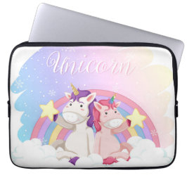 Funda para portátiles Unicornios