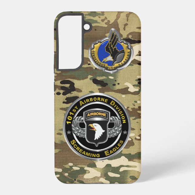 Funda Para Samsung Galaxy 101.ª División Aerotransportada (Reverso )
