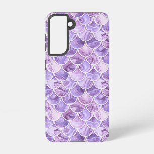 Funda Para Samsung Galaxy S21 3.ª sirena violeta