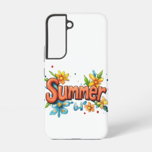 Funda Para Samsung Galaxy S22 3.ᵉʳ Texto De Verano