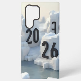 Funda Para Samsung Galaxy S22 Ultra 3D Number Design for New Year 2026