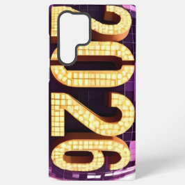 Funda Para Samsung Galaxy S22 Ultra 3D Number Design for New Year 2026