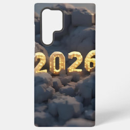 Funda Para Samsung Galaxy S22 Ultra 3D Number Design for New Year 2026