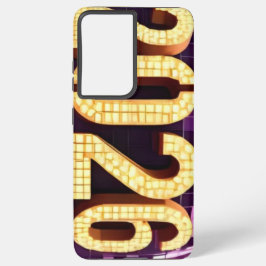 Funda Para Samsung Galaxy S21+ 3D Number Design for New Year 2026