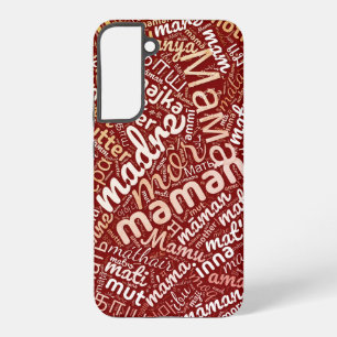 Funda Para Samsung Galaxy S22+ 60 palabras para "madre" en diferentes idiomas