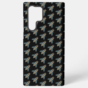Funda Para Samsung Galaxy S22 Ultra Abeja melífera (negra) - Funda Samsung