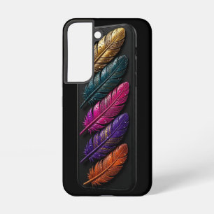 Funda Para Samsung Galaxy S22 Abismo Esmeralda - Líquido de Lujo Verde Negro y D