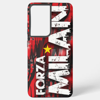 Funda Para Samsung Galaxy S21 Ultra AC Milan Concept Uno