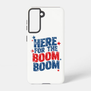 Funda Para Samsung Galaxy S21 Acá por el patriótico Boom del 4 de julio