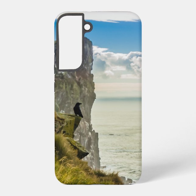Funda Para Samsung Galaxy Acantilados de Latrabjarg, Islandia (Reverso )