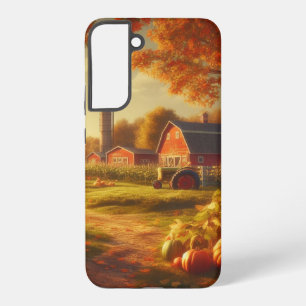 Funda Para Samsung Galaxy S22+ Acción de Gracias/Otoño/Caída en la granja