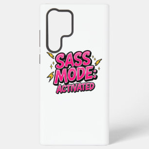 Funda Para Samsung Galaxy S22 Ultra Actitud Sassy y Arte Pop Atrevido