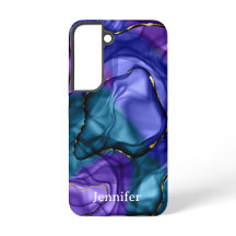 Acuarela de arcoíris violeta azul