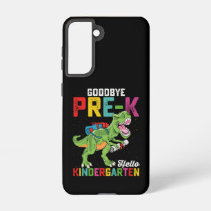 Funda Para Samsung Galaxy S21 Adiós Pre K Hello Kindergarten T Rex School