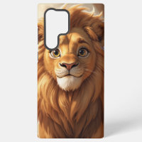 Adorable Majestic Lion Cute Fluffy Mane