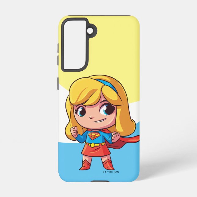 Funda Para Samsung Galaxy Adorable Supergirl Stance (Reverso )