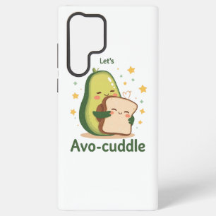 Funda Para Samsung Galaxy S22 Ultra Adorable "Vamos a Avo-Acariciar" Juego de Palabras