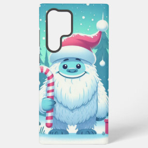 Funda Para Samsung Galaxy S22 Ultra Adorable yeti de Navidad/invierno