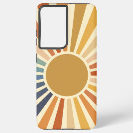 Funda Para Samsung Galaxy S21 Ultra Aestético Verano Color Amarillo Arcoiris arcoiris 