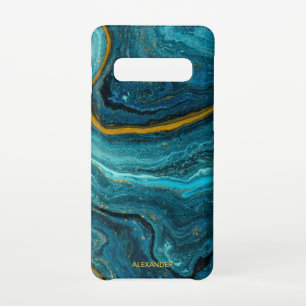 Funda Para Samsung Galaxy S10 Agate personalizado nombre escrito a mano moderno