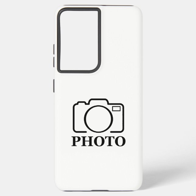 Funda Para Samsung Galaxy Agregar Foto Personalizada Boda Moderno Lindo Eleg (Reverso )