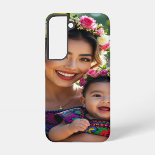 Funda Para Samsung Galaxy S22 Agregar Hermosa Foto De Bebé Personalizar