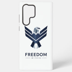 Funda Para Samsung Galaxy S22 Ultra Águila azul estilizada "Libertad interior"