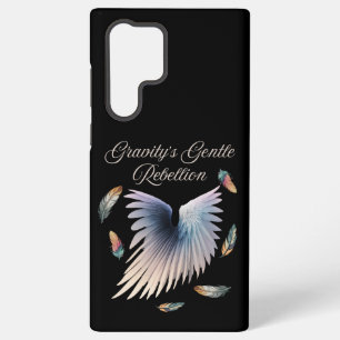 Funda Para Samsung Galaxy S22 Ultra Alas de la rebelión suave de la gravedad