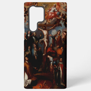 Funda Para Samsung Galaxy S22 Ultra Alegoría de la crucifixión con santos jesuitas