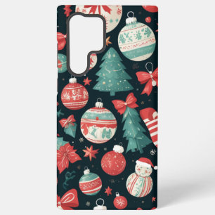 Funda Para Samsung Galaxy S22 Ultra Alegría de los navidades, vacaciones de Navidad y