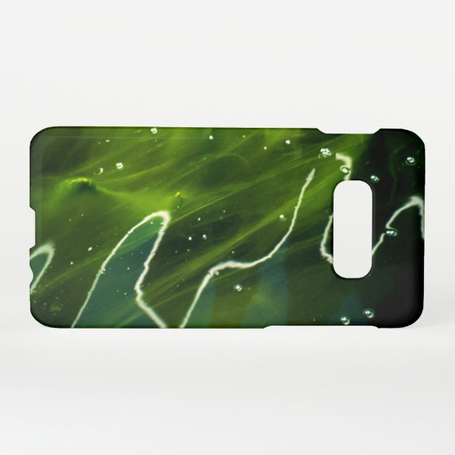 Funda Para Samsung Galaxy Algas verdes y sgcnm de agua (Reverso horizontal)