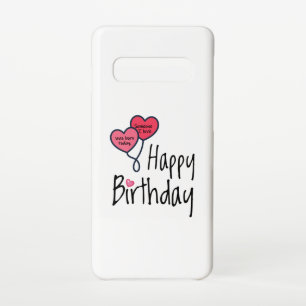 Funda Para Samsung Galaxy S10 Alguien que amo nació hoy - Feliz cumpleaños