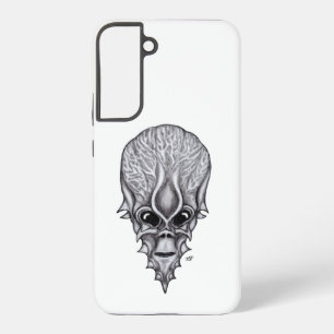Funda Para Samsung Galaxy S22+ Alien Face , reconstrucción facial de cráneo afric