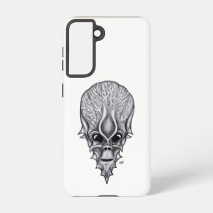Funda Para Samsung Galaxy S21 Alien Face , reconstrucción facial de cráneo afric