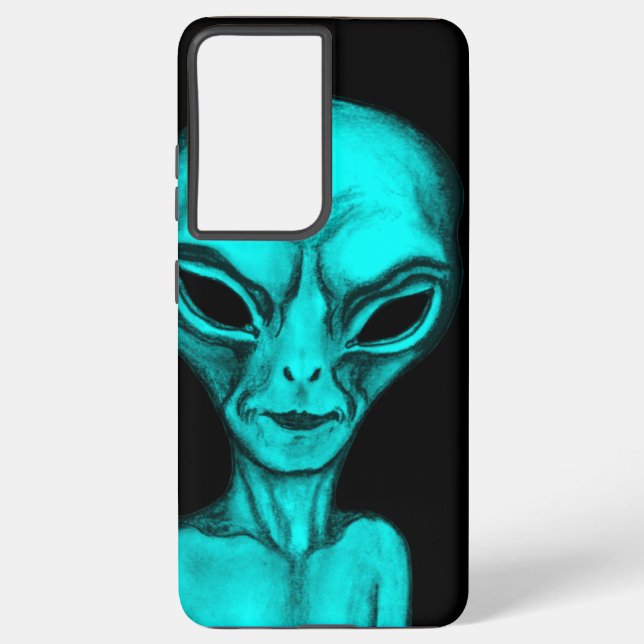 Funda Para Samsung Galaxy Alien, quiero creer (Reverso )