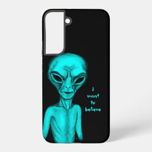 Funda Para Samsung Galaxy S22+ Alien, quiero creer