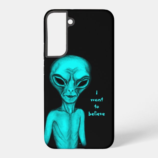 Funda Para Samsung Galaxy Alien, quiero creer (Reverso )