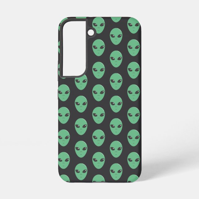Funda Para Samsung Galaxy alien verde (Reverso )