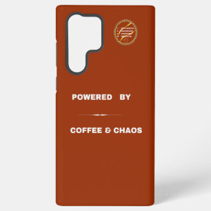 Funda Para Samsung Galaxy S22 Ultra Alimentado por Coffee & Chaos - Samsung Galaxy S22