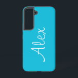 Funda Para Samsung Galaxy S22 Allure Aqua<br><div class="desc">Esta elegante baraja de naipes de color acuático es perfecta para los amantes de los juegos. Le añadirá belleza a sus juegos de cartas. También es un personalizable hacerlo verdaderamente propio.</div>