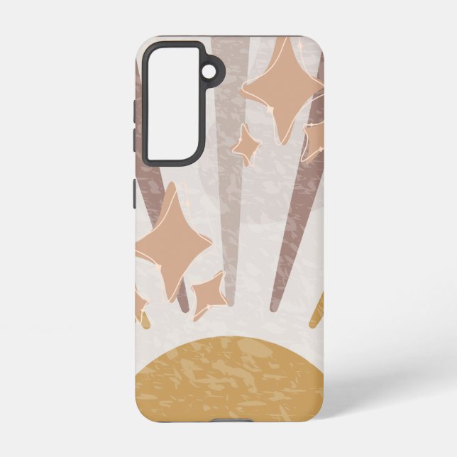 Funda Para Samsung Galaxy Amanecer mínimo (Reverso )