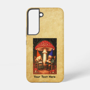Funda Para Samsung Galaxy S22 Amanita Mushroom y Gnomes