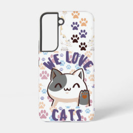 Funda Para Samsung Galaxy S22 amantes de los gatos
