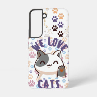 Funda Para Samsung Galaxy S22 amantes de los gatos