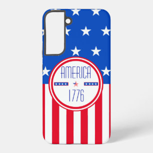 Funda Para Samsung Galaxy S22+ Americano Patriótico 1776